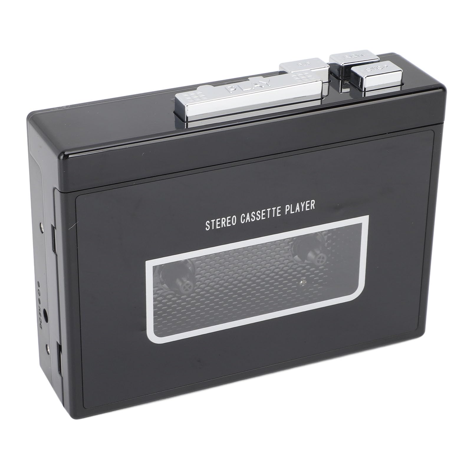 Haofy Lettore di Cassette Portatile con Auricolari Stereo, Registrazione MP3 USB per Musica Nostalgica, Corse in Auto, Convertire le Cassette in Digitale (B)