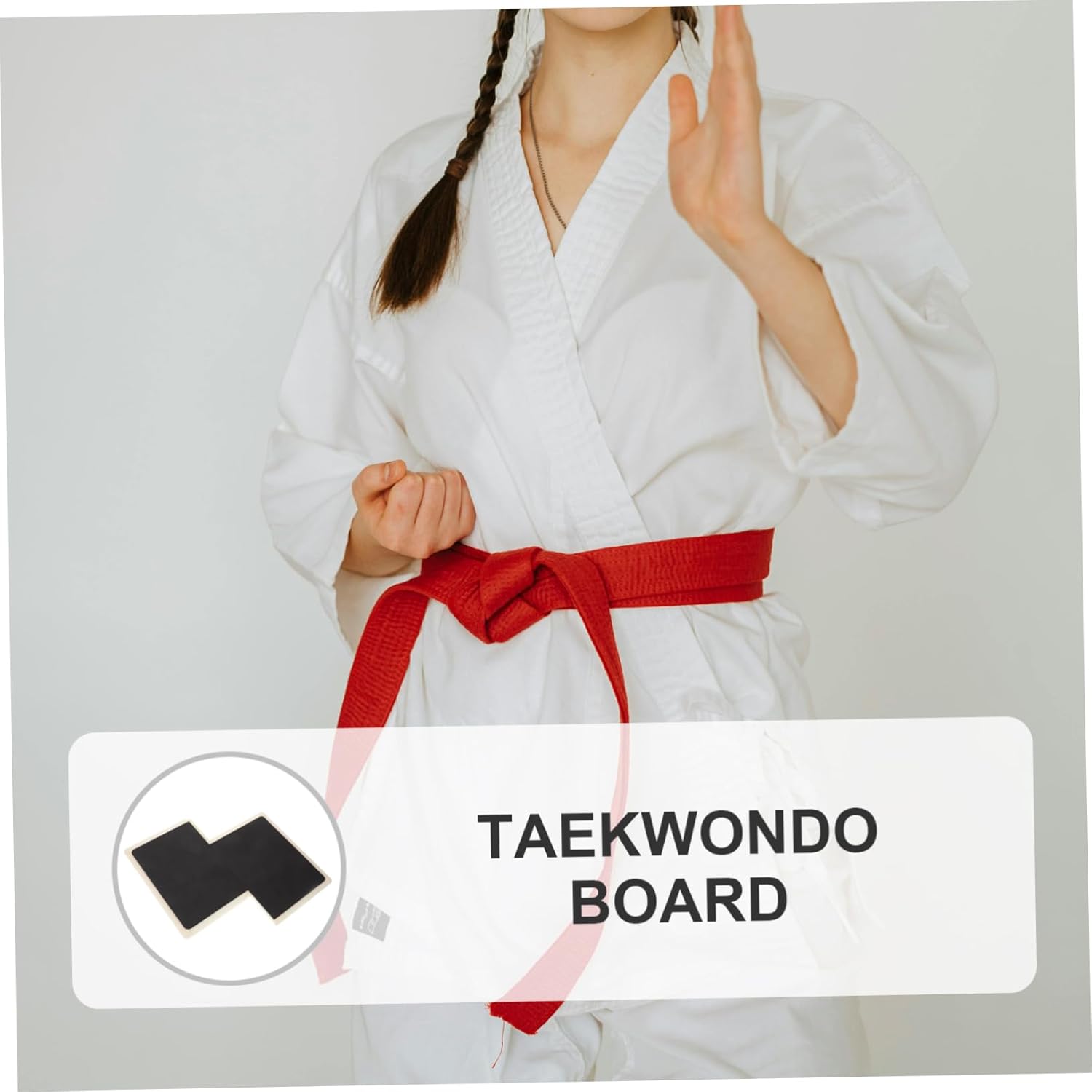 Abs Material Taekwondo Breaking Board Portable Karate Practice Board Beginner to Professional Martial Arts Training