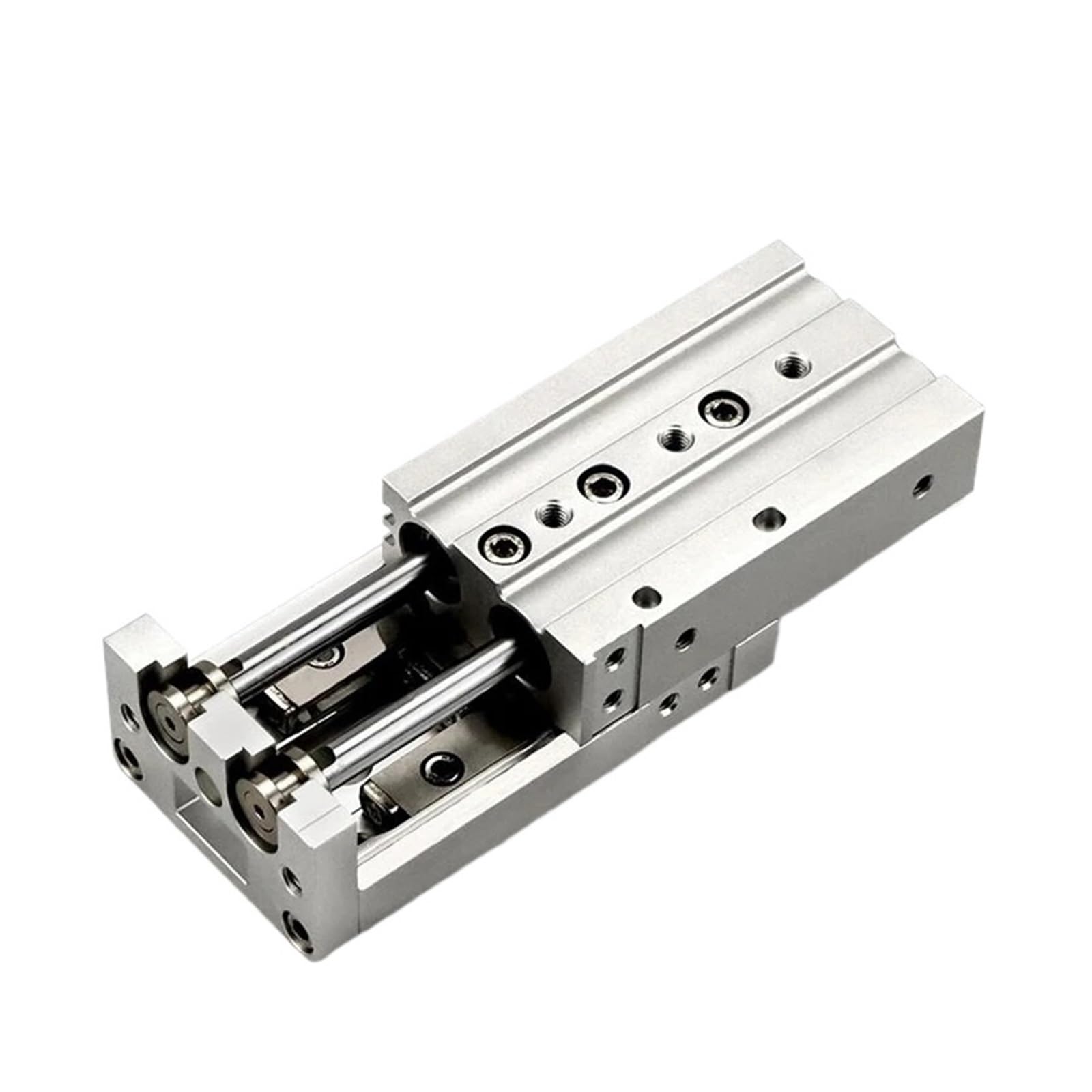 Table coulissante à air MXS16 cylindre pneumatique à double vérin pour alignement rigoureux
