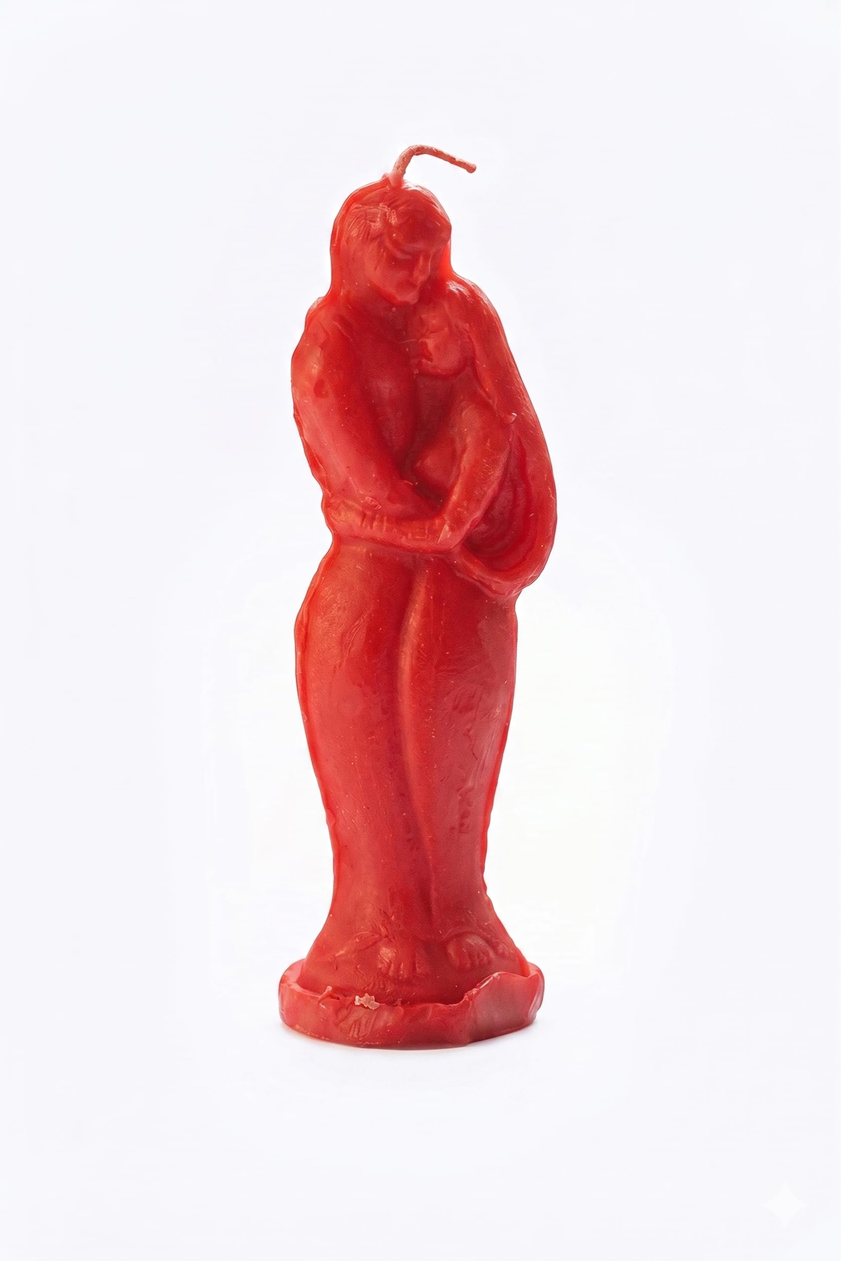 Essencio Shop Red 4 INCH red Couple Candle Hug - Love Ritual - Fall in Love with Me Spell- Binding Spells- Wiccan Supplies- Spell Candles-image-24
