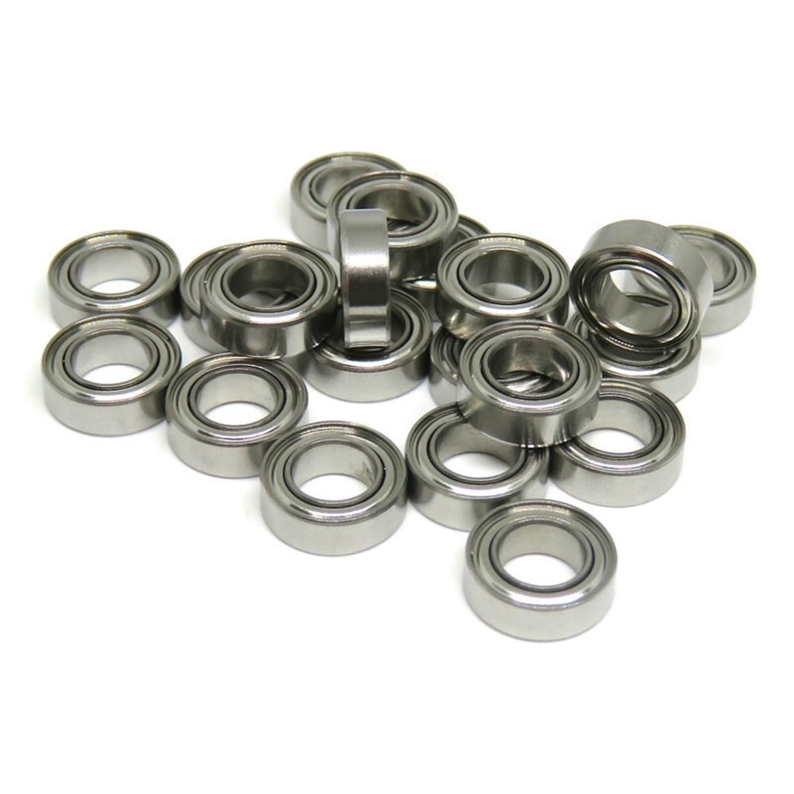 Rodamiento de Bolas de cerámica híbrido de Acero Inoxidable | Múltiples tamaños for motores de patines en línea: rodamientos cerámicos híbridos ABEC7(SMR95C-ZZ 5x9x3mm)