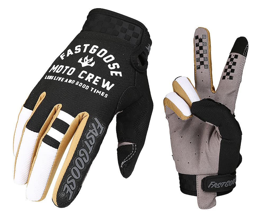 QUENLOOP Motorcycle Gloves for Men Women Touch Screen Fingers Glove Outdoor Mountain Riding Glove for Motocross Dirt Climbing