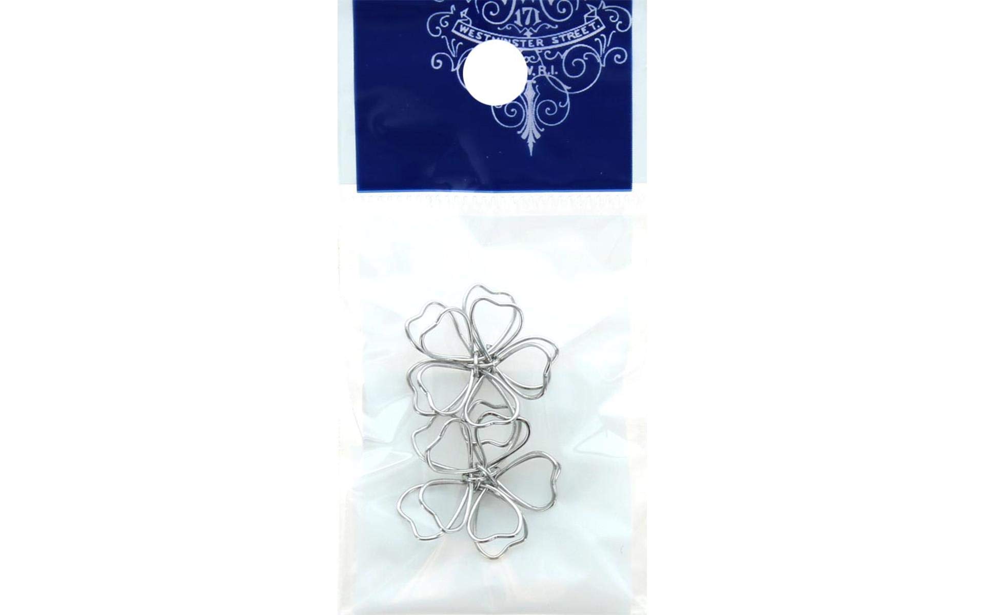 Resinate Wire Flower Large Silver 2pc