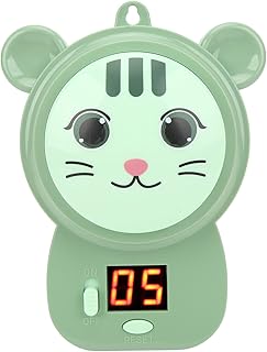 VGEBY Touch High Jump Counter, Children Grow Jump Counter Broadcast Interactive Wall Mounted Green Kids Bounce Counter for Boys Girls Touch High Jump Counter