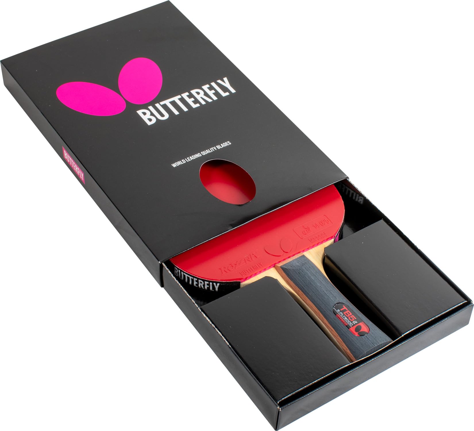 TB Pro-Line Table Tennis Rackets - Medium Fast Blade And Rubber Combination Which Include…
