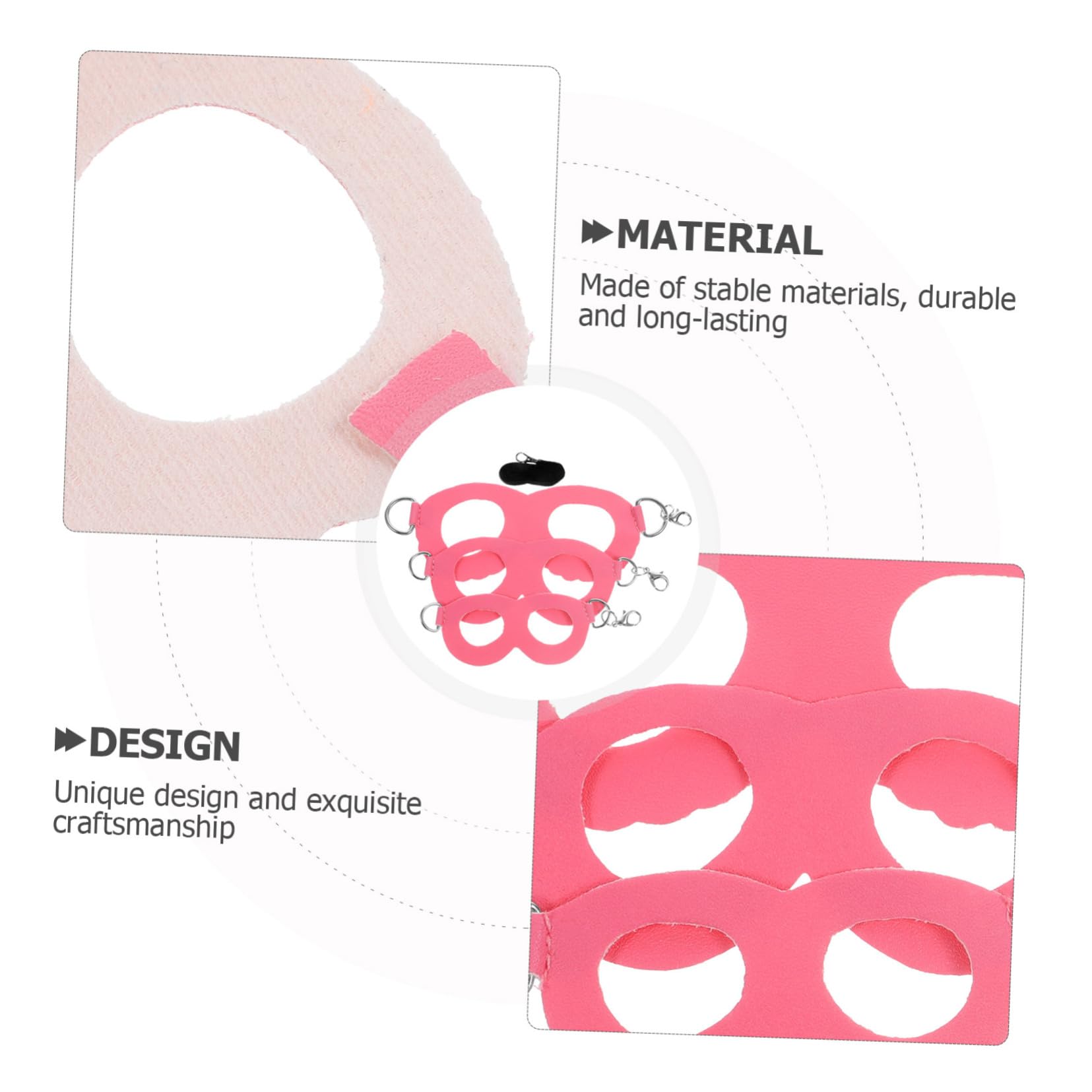 TOBBOMEY Lizard Harness Leash for Bearded Dragon Gecko Small Pet Reptile Amphibian Harnesses Pet Supply