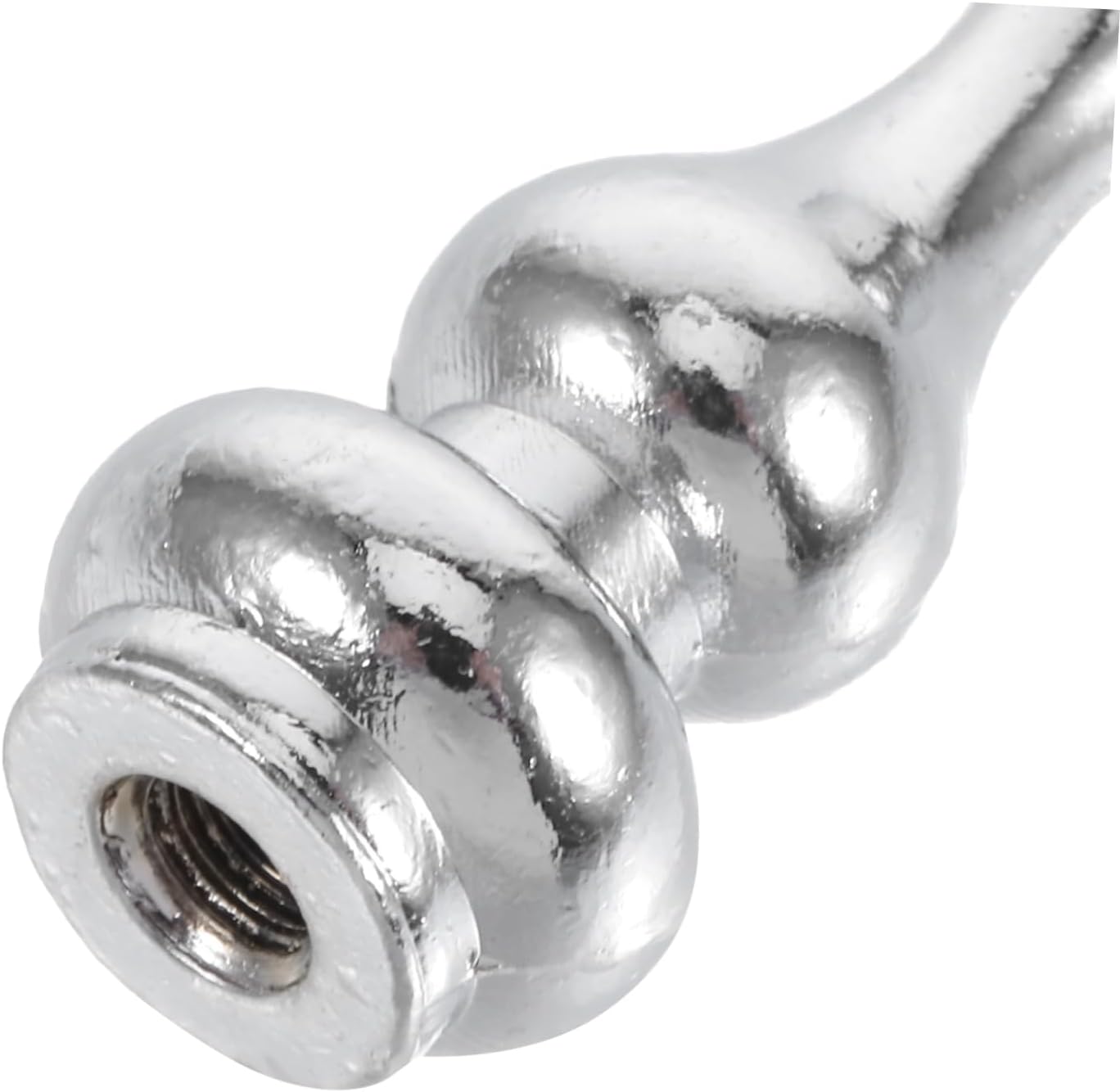 Holibanna 4 Sets Furniture Connectors with Gourd Head Design for Glass Railing Wine Cabinets and Carts Stylish and Efficient Installation Accessories for Enhanced Furniture Aesthetics