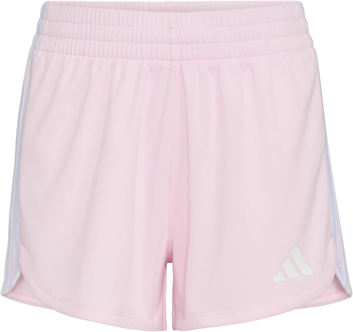 adidas Girls Stripe Bold Mesh Pacer Shorts