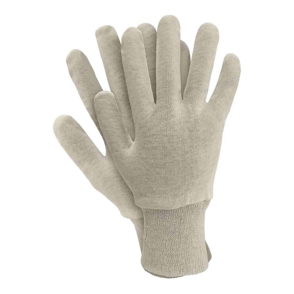 Ogrifox OX-UNDERS_9 Arbeitshandschuhe, Schutzhandschuhe, Baumwollhandschuhe, Ecru, 10 Größe, 600 Paar