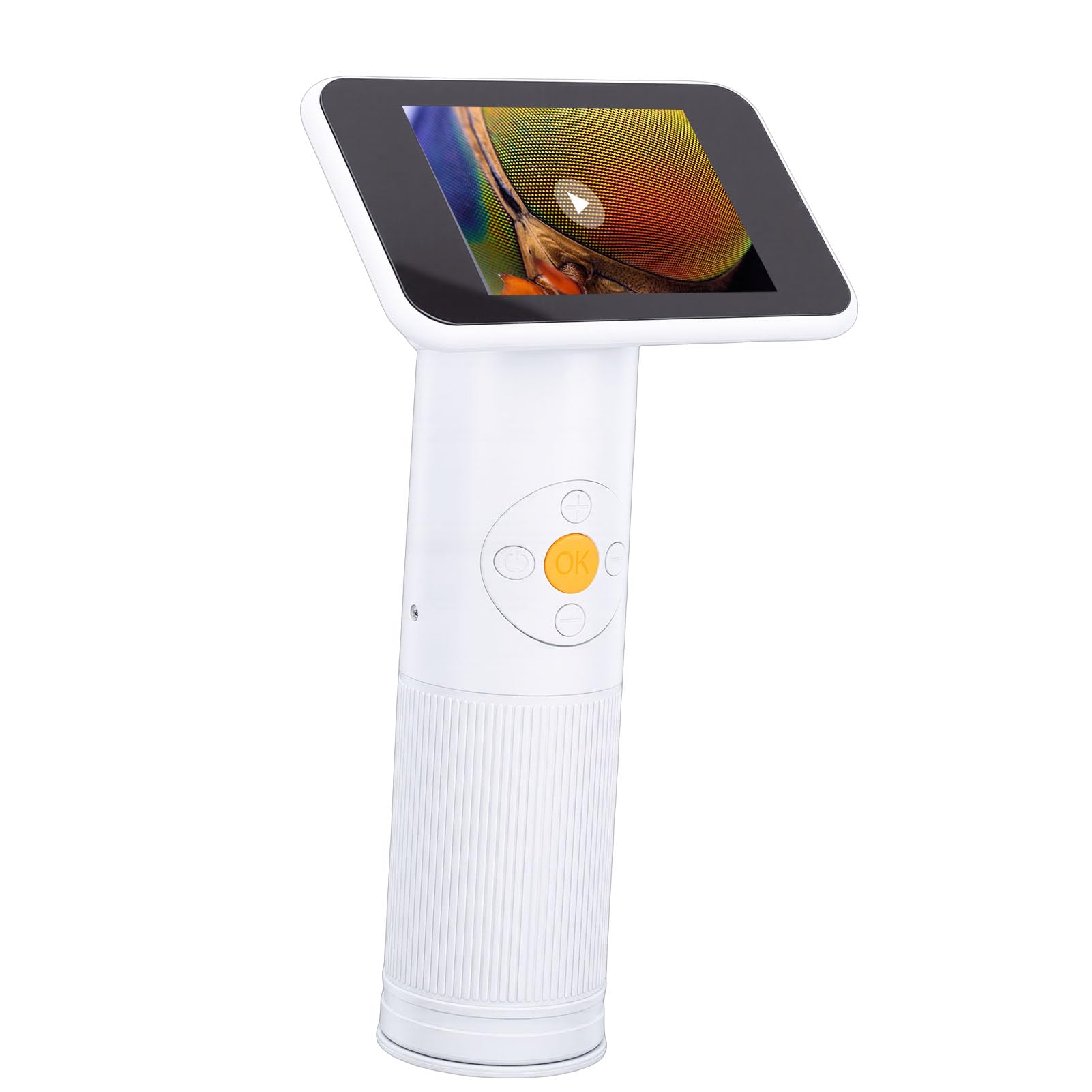 Microscopio Digital Portátil de Bolsillo, Pantalla HD 4K de 2,8 Pulgadas, 1600X, Multifuncional, Portátil, Científico, Electrónico para Niños, para Observación Microscópica con