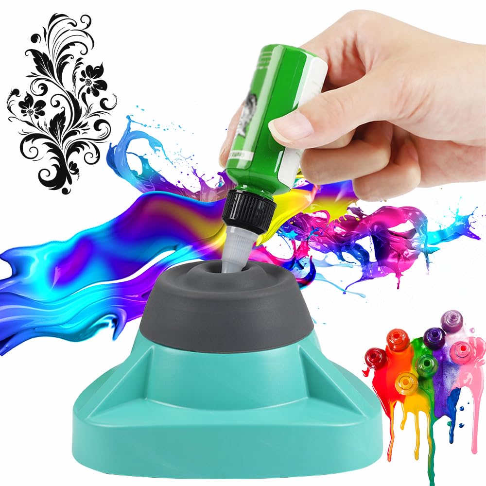 Tattoo Ink Vortex Shaker, Mini DIY Paint Shaker, Fast Mixing Multi Purpose Vortex Mixer 10000RPM,Air Brush Paint Mixer, Paint Mixer for Ink,Lab Vortex Shakers, Vortex Mixer for Pigment