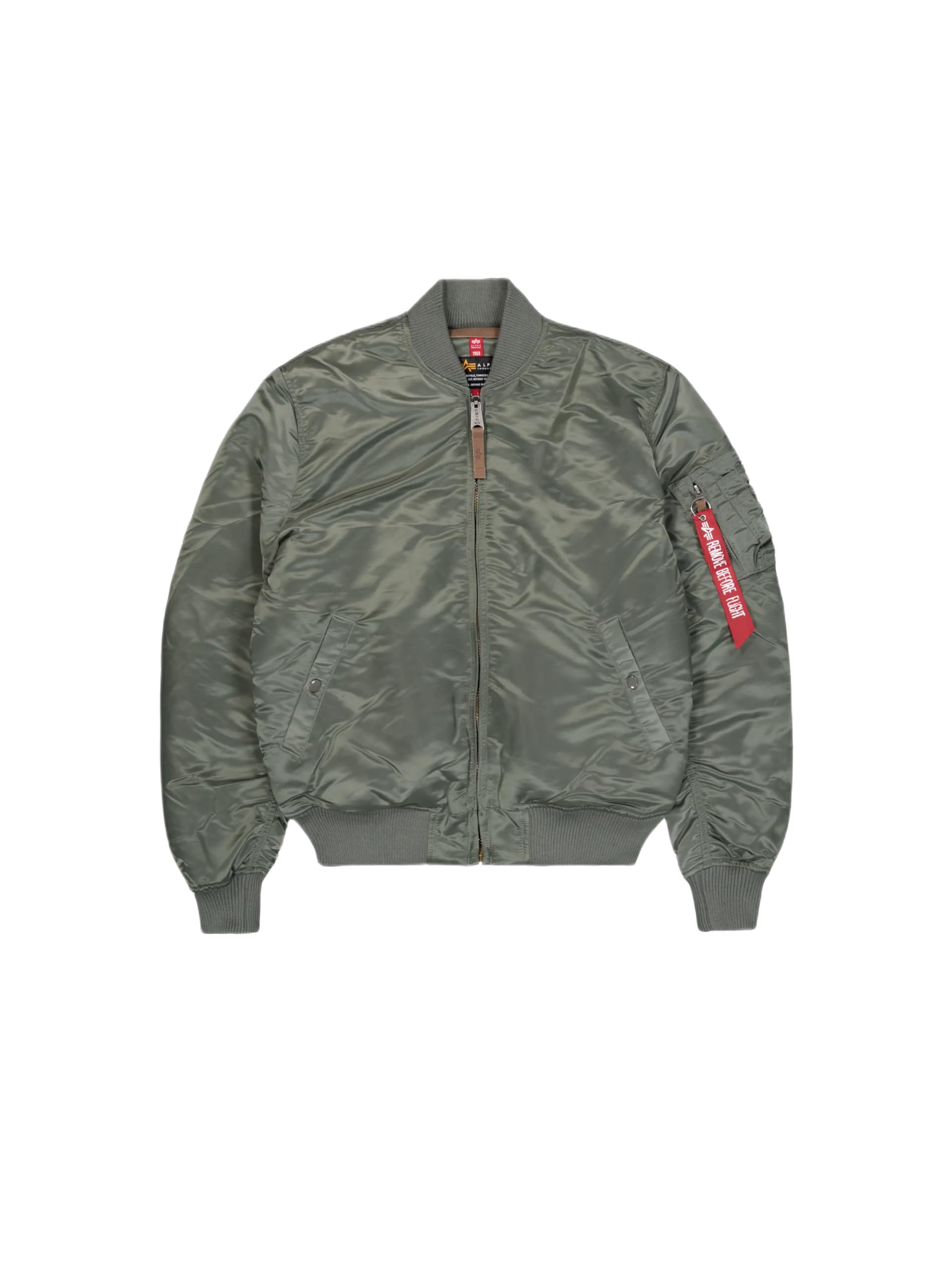 Alpha Industries MA-1 VF 59 Bomberjacke für Herren, Vintage Green, L