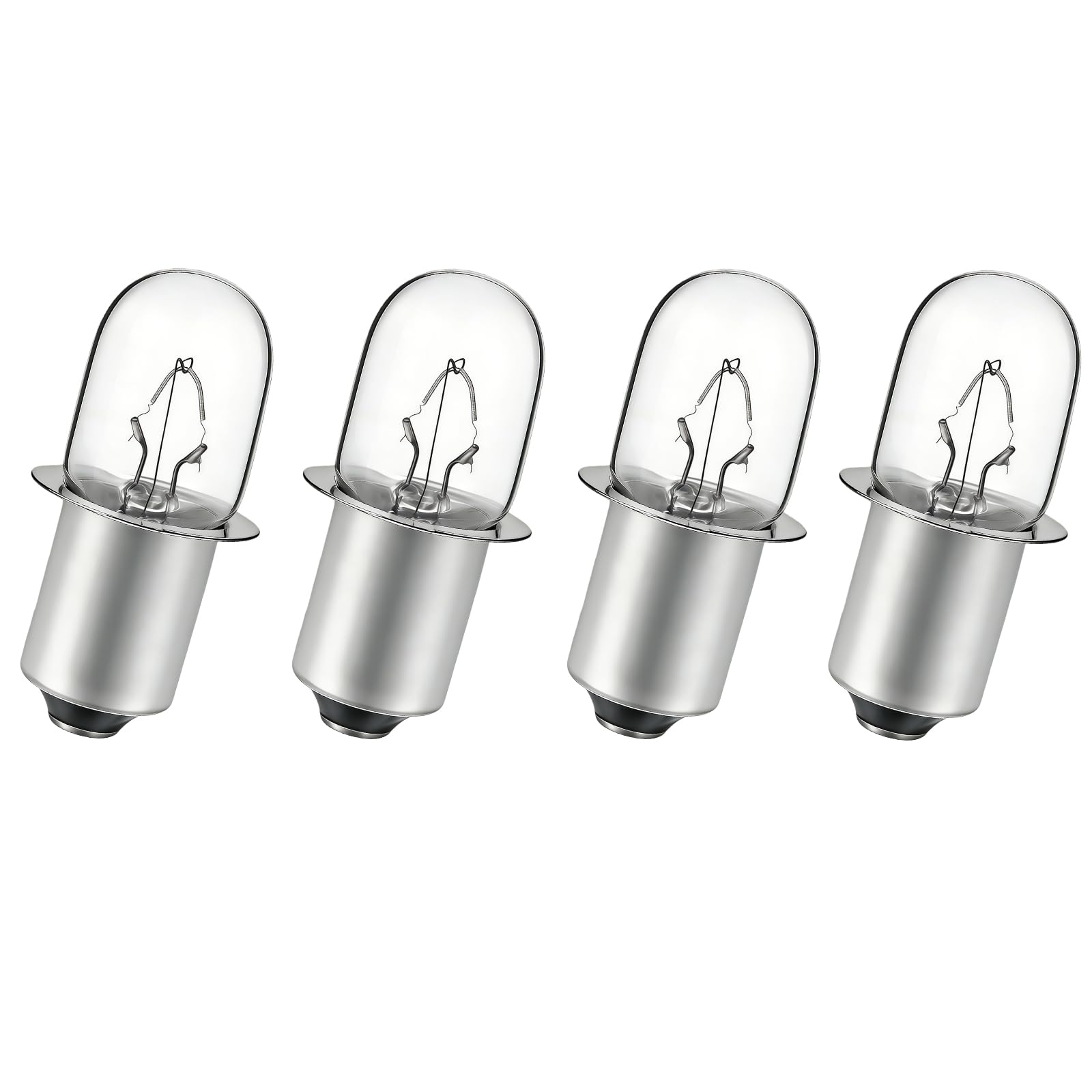 4 Packs XPR18 18v 0.6A Xenon Flashlight Bulb Compatible with Dewalt DW9083, DW908, DW919 and DC509 Flashlights, Flashlight Replacement Part, Durable