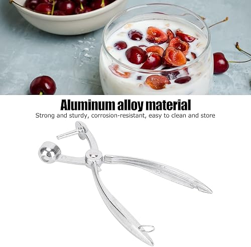 Miniatura 3 de Seed Pitter Tool, Practical Aluminum Alloy Durable Fruit Corer Laborsaving for Remove Olives Cherries Red Dates for Remove Core
