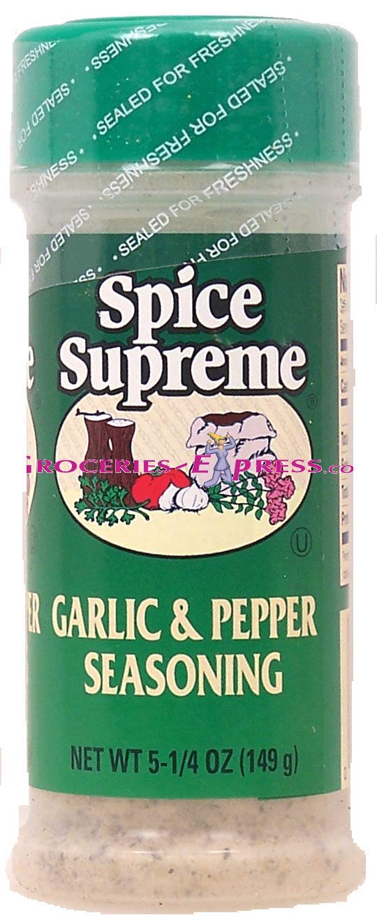 Spice Supreme Spice Supreme Garlic & Pepper- Case of 12