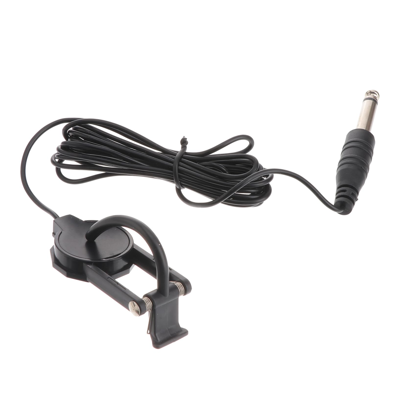 Yardwe Clip Acoustic Pickup for Violin Mandolin Guitar Banjo Ukulele Jack Soundhole Transducer for All Acoustic String Instruments