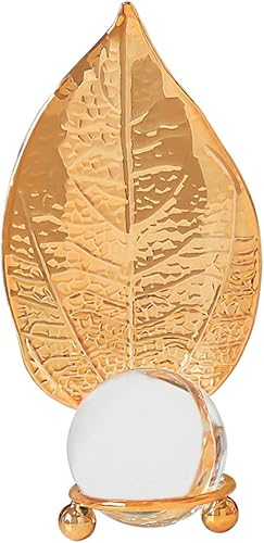 COHEALI Dill Gift Party Shaped Center Iron Gifts Ornaments Adornment -Green Photography Torch Clear for Art Decor Stand Desktop Green Fengshui with