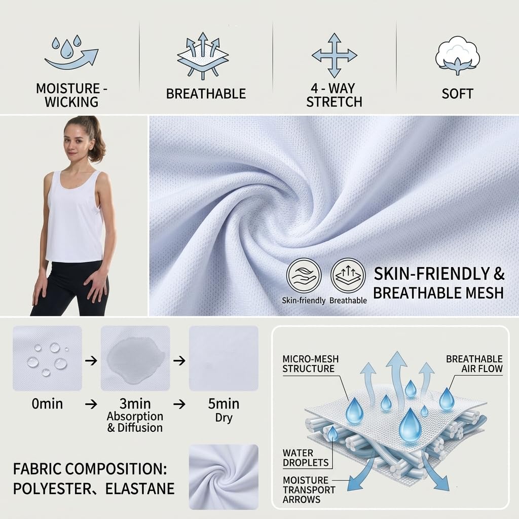 Pack de 2 camisetas deportivas para mujer con espalda de malla, diseño de mariposas, camiseta de yoga, tejido de punto de estrella, camiseta de fitness