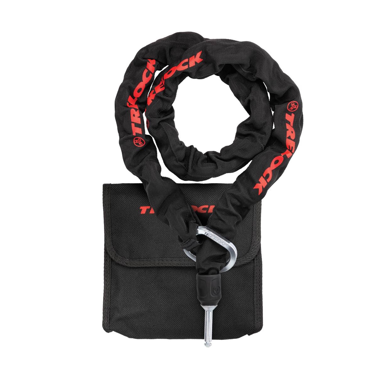 TRELOCK 270089 Bike Accessory Cadena Zr455 140cm 8 mm Black for cyclists, ideal for smooth riding and bike upkeep, 140cm, 8 mm, black