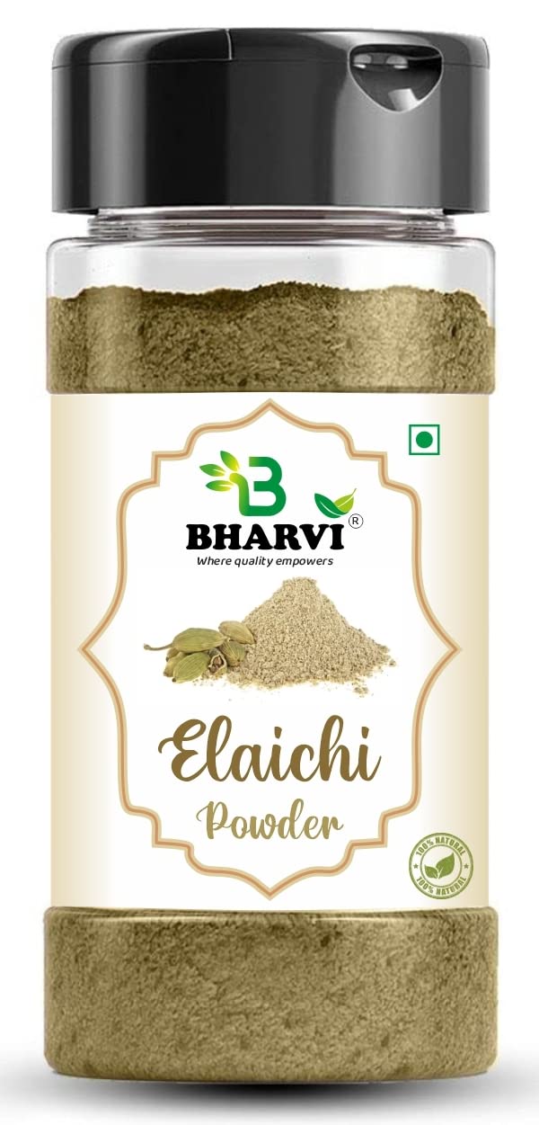 Bharvi Cardamom Powder | Ilaichi Powder | Elaichi Powder (100 grams jar pack)| Natural And 100% Organic|Green Cardamom seed Powder| Elite Aroma (B09R12RLKW) Amazon Price History, Amazon Price Tracker