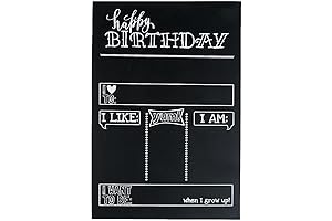Commemorative First Birthday Chalkboard Sign