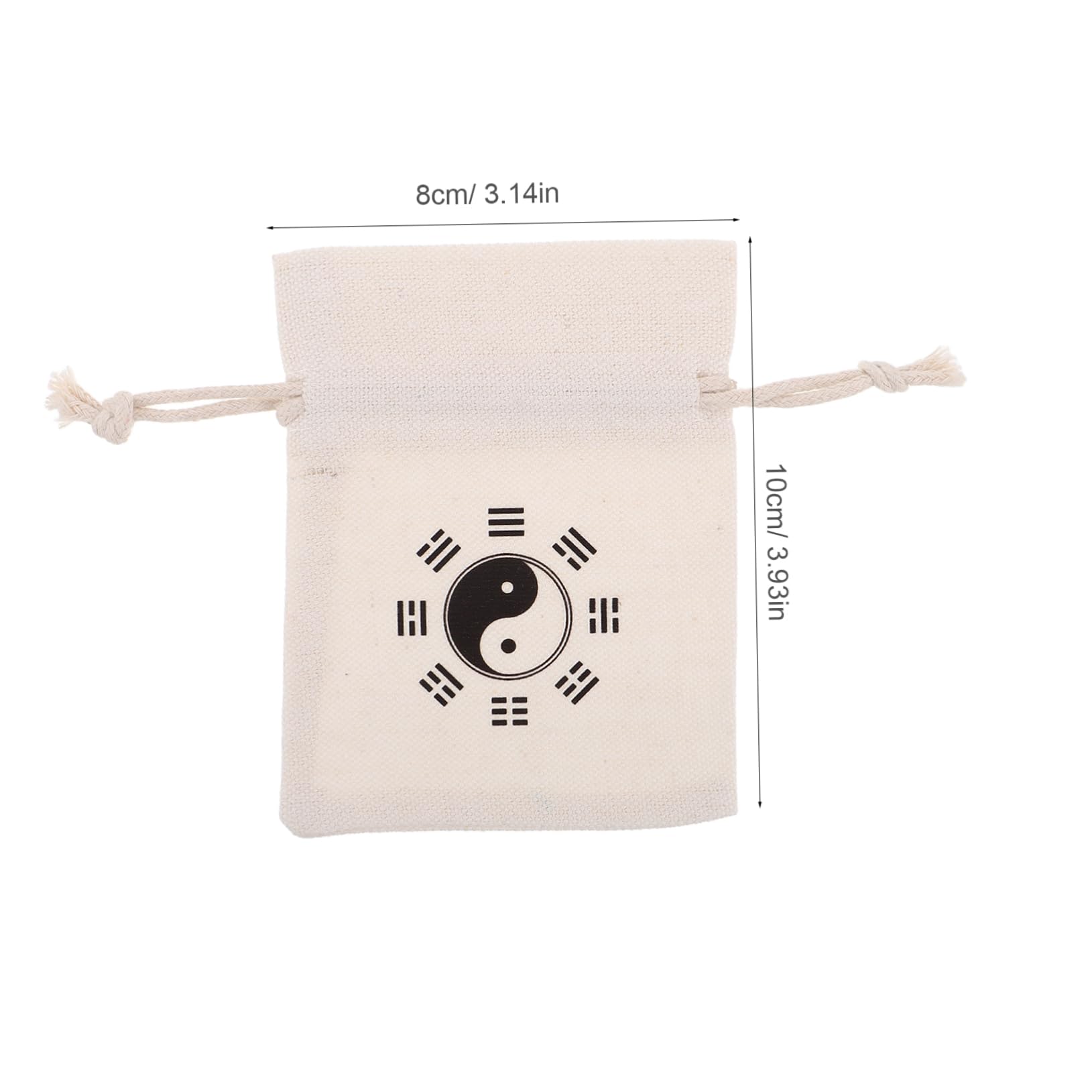 Anneome 10pcs Drawstring Bag Sack Pouch for Jewelry Decorative Pouch Portable Storage for Phone Key