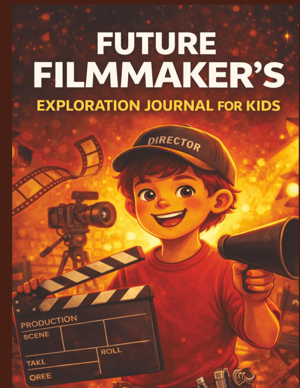 Future Filmmaker's Exploration Journal for Kids: Lights, Camera, Create. Plan Scenes, Storyboards, Shots, and Creative Ideas (Creative Careers for Kids)