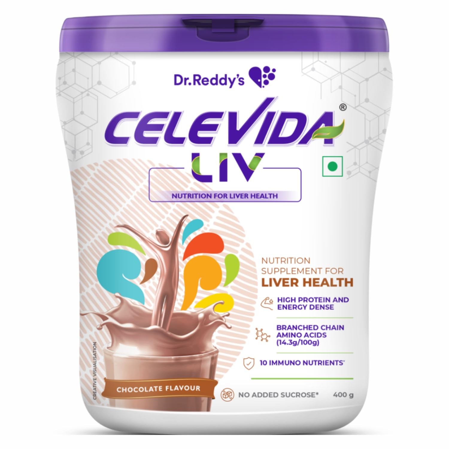 Celevida Liv Chocolate - Pack of 400g Powder