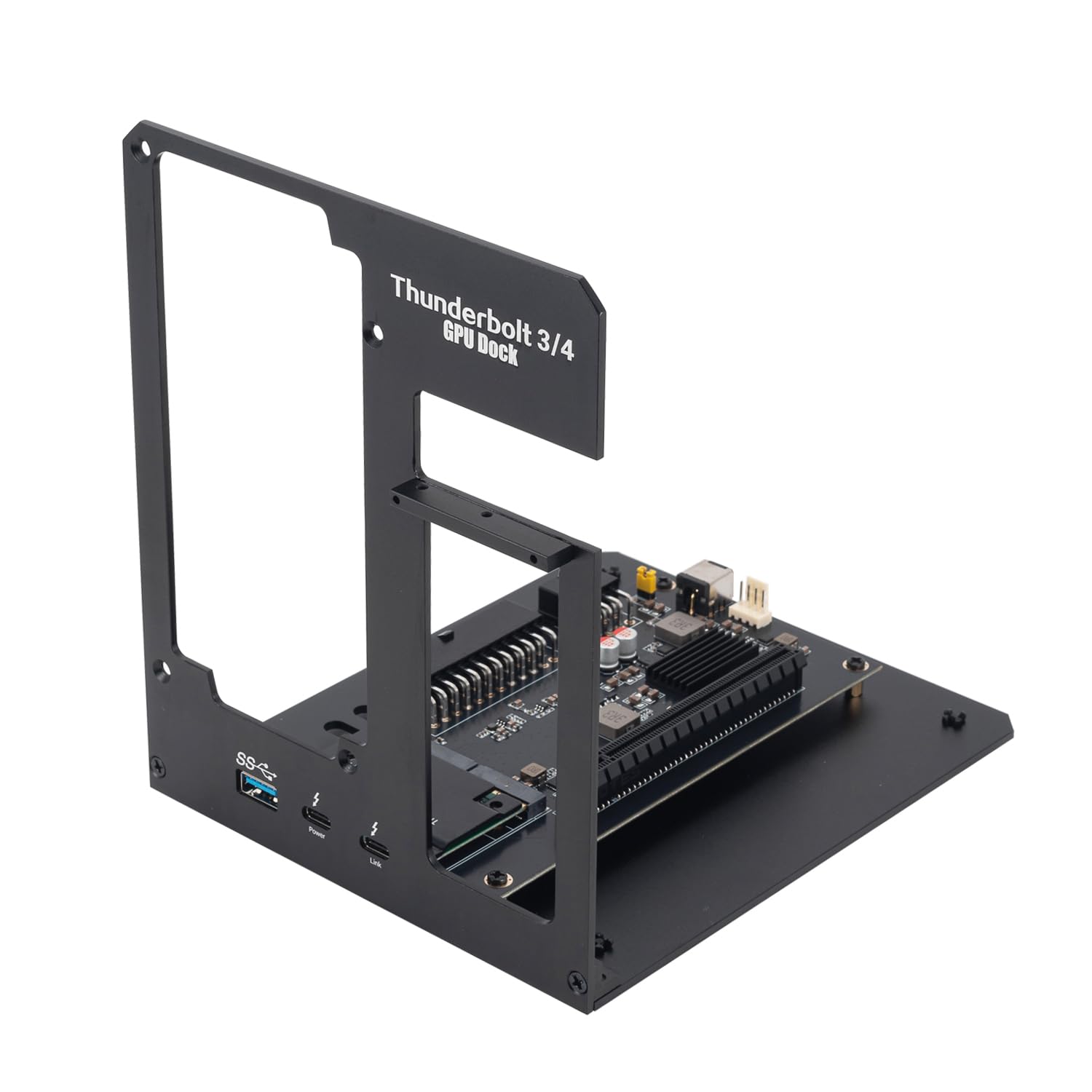 Thunderbolt 3/4 eGPU Enclosure Compatible with USB4, Support NVIDIA AMD Graphics Card and PCIe Cards, Using ATX Power Supply, Support PD 85W Charging (VK-Y900)-picture-13