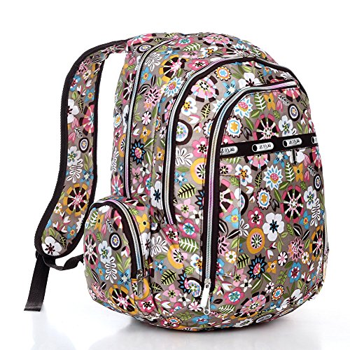 Cartable sac à bandoulière femme J aux finitions soignées
