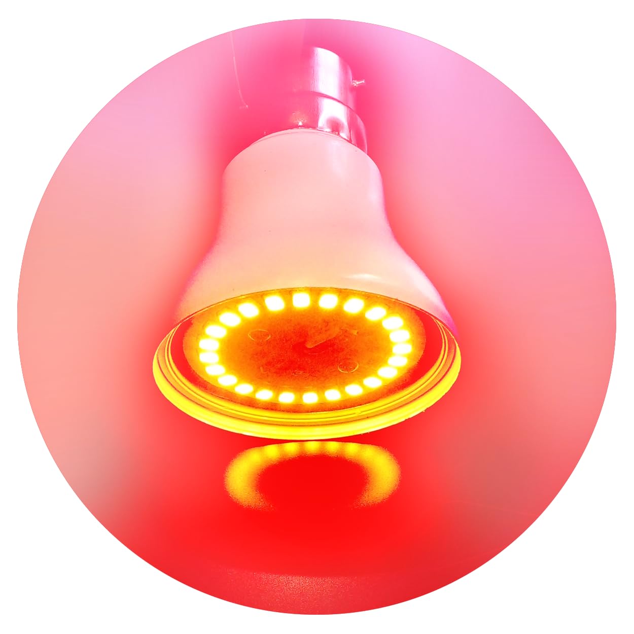 TORPE-650nm Red 12W(75W equivalant) LED Plant Grow Light Bulb B22 For stimulating flowering, fruiting, and biomass production with clear pc cover. 90 day's piece to piece replacement guarantee (R-24)-image-25