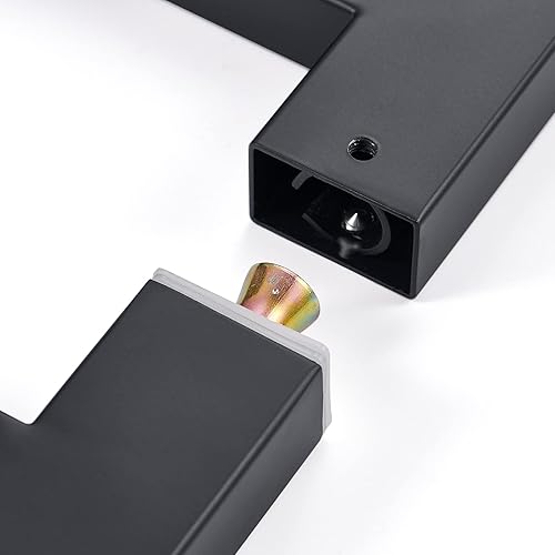 Miniatura 8 de Ranbo Separadores sólidos de 24 pulgadas de acero inoxidable 304 de grado comercial de alta resistencia, mango de puerta de granero, tiradores de