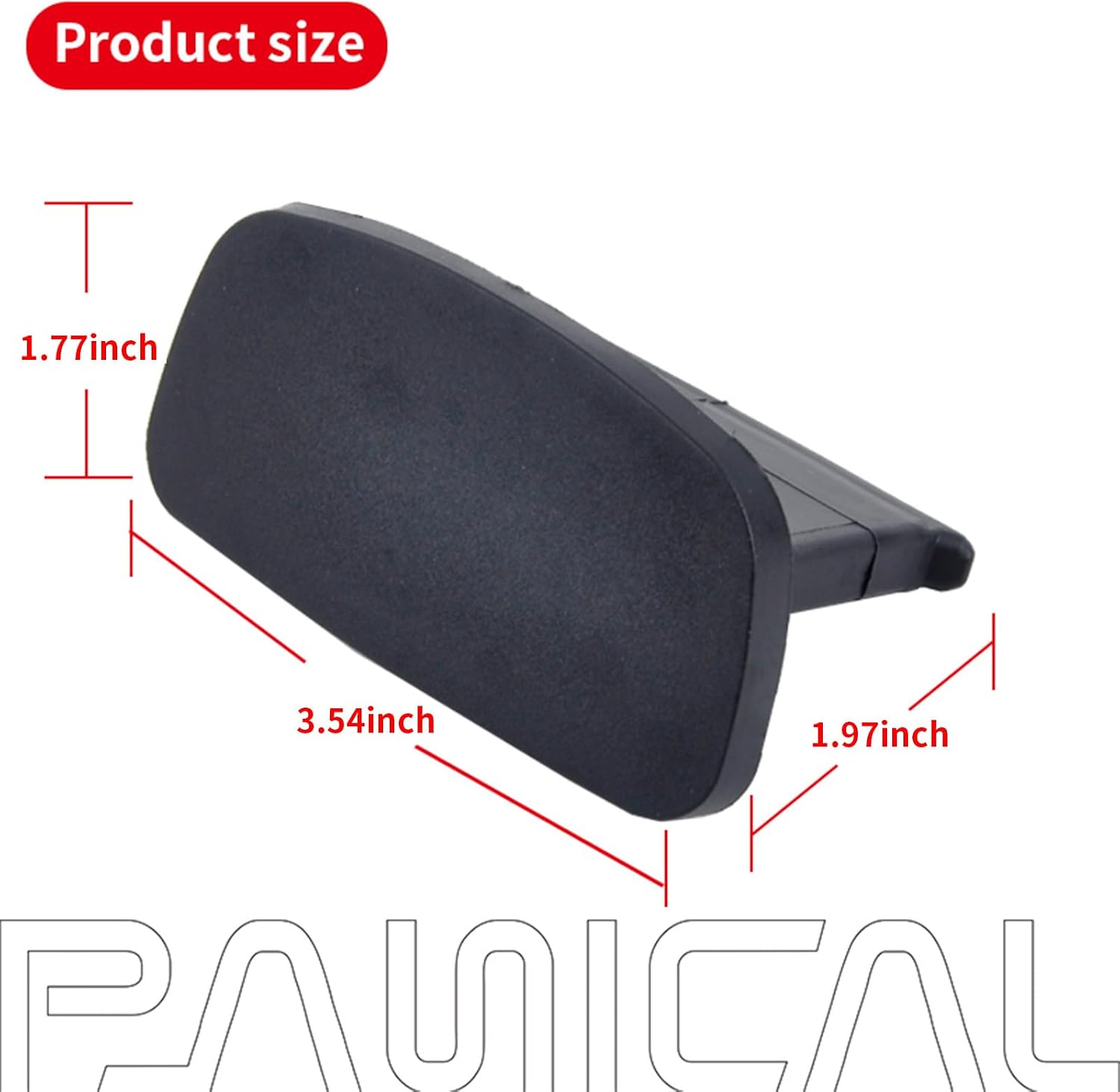 PANICAL Motorcycle for Honda Goldwing Accessories GL1800 F6B Cover Backrest Reserved Slotted Seat Plug 2018 2019 2020 2021 2022 2023 2024 2025 2026 Gold Wing (Seat Reserved Hole Cover)