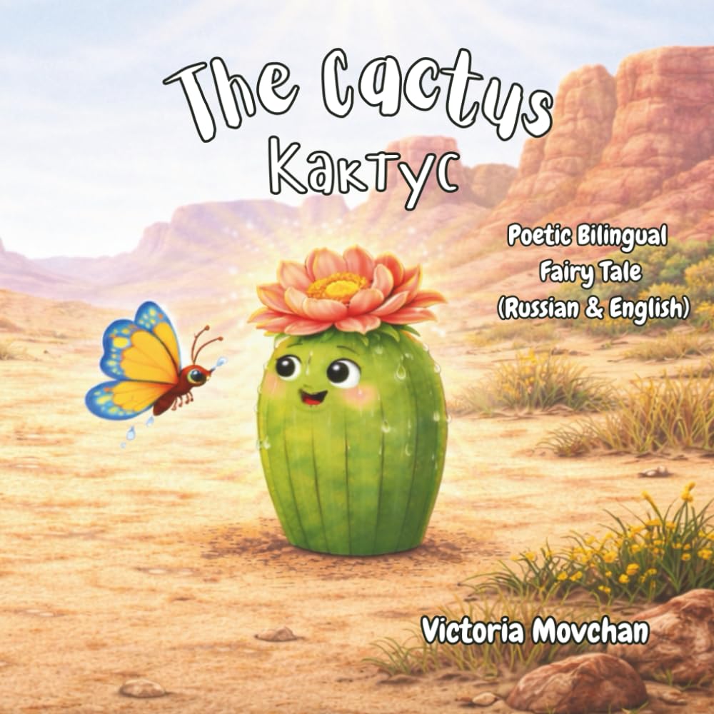 The Cactus. Кактус.: A bilingual ( Russian - English ) poetic fairy tale for kids aged 6 - 12.