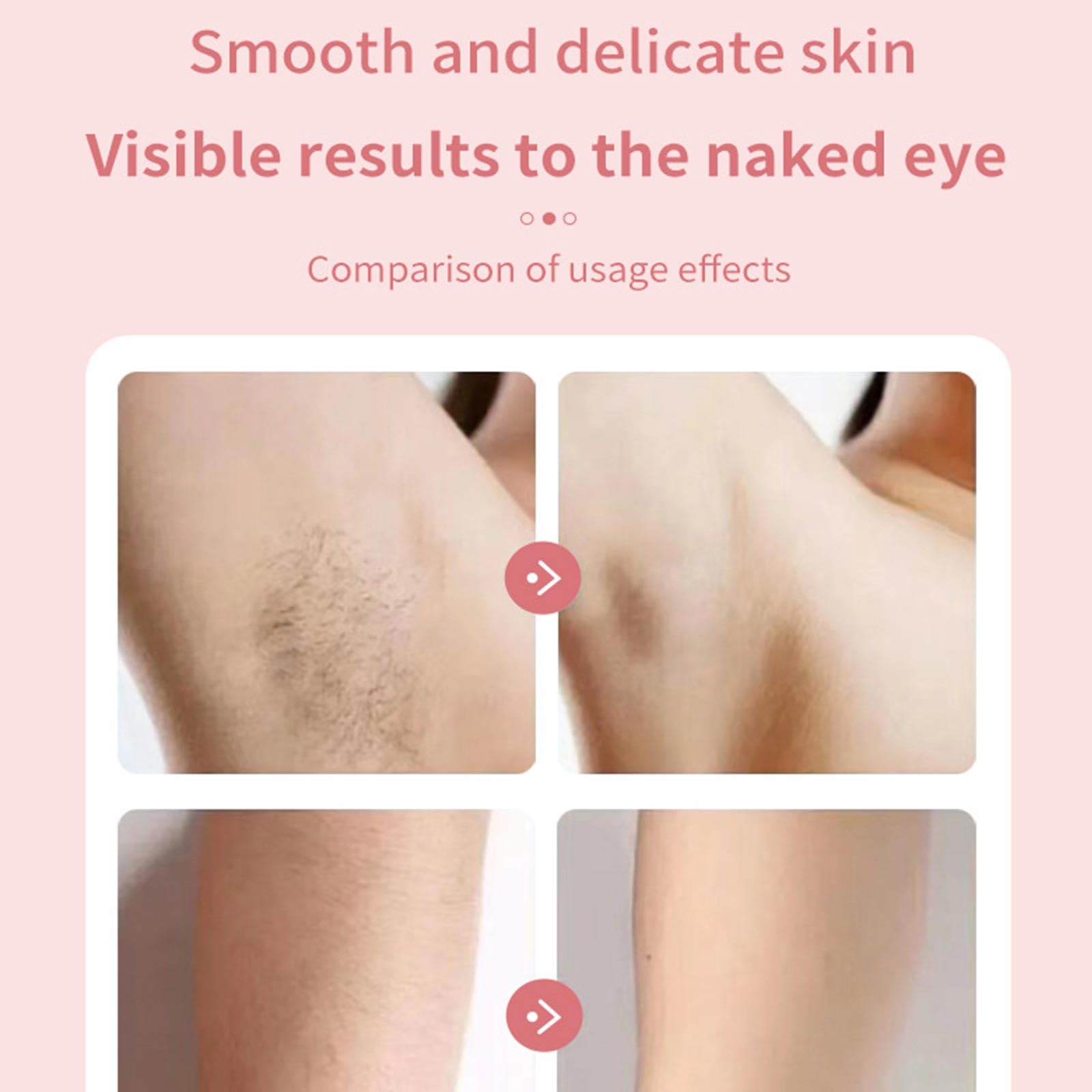 Hair Removal Device,2 in 1 Electric Shaver for Women,Portable Waterproof Electric Shaver,Wet & Dry,Painless Womens Trimmer for Face Body Leg Bikini Underarm Arm (Pink)