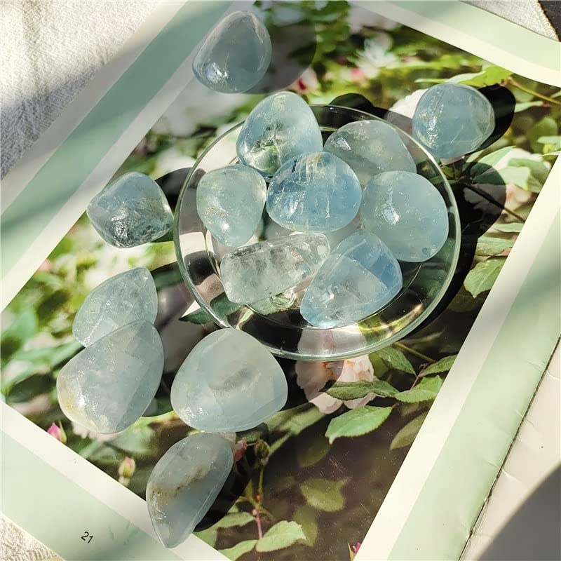Piedras de cristal celestite contra el estrés ambiental en el dormitorio 5