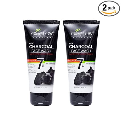 7 in One Anti Pigmentation Charcoal Face Wash, 100g (Pack of 2)