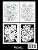 101 Flower Fantasy: Relaxing Floral Delights: 100+ Easy and Beautiful Flower Coloring Pages in Large Print for Seniors and Adults #1