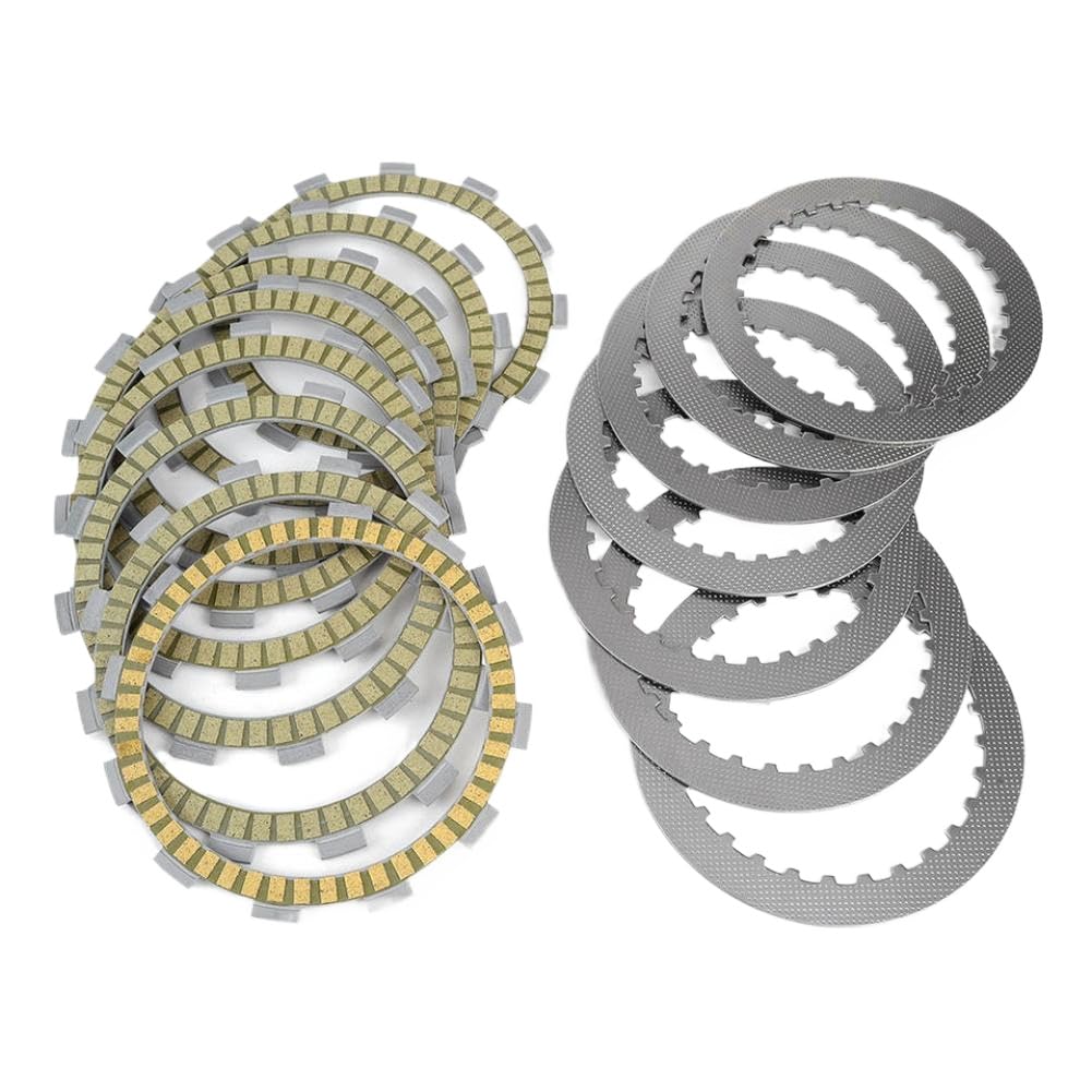 Dsmrdahwn Onecolor Clutch Friction Disc Plate Kit 21441-37400 21451-15500 Compatible With Gr650 D Gr 650 Xd 1983-1984
