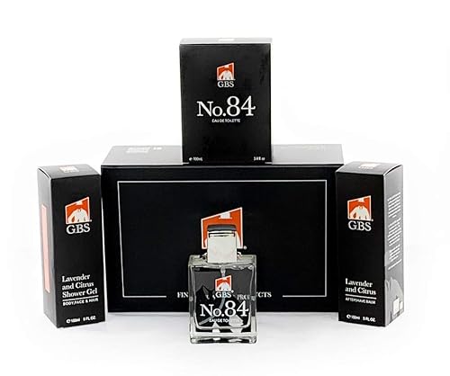 G.B.S Extreme Everyday Kit, nuevo refrescante gel de ducha de lavanda y cítricos, lavanda y cítricos para después del afeitado para hombres