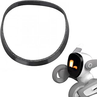 Ultimate Face Bumper Protection Compatible with Loona Petbot,Flexible Face Guards for Robot Dog(Black)