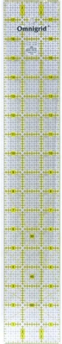Dritz Omnigrid 81455 3-Inch by 18-Inch Quilter's Ruler