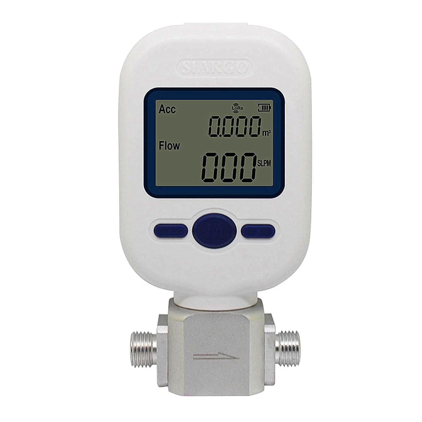 Snapklik.com : Digital Gas Flow Meter For Air, Portable Gas Mass ...