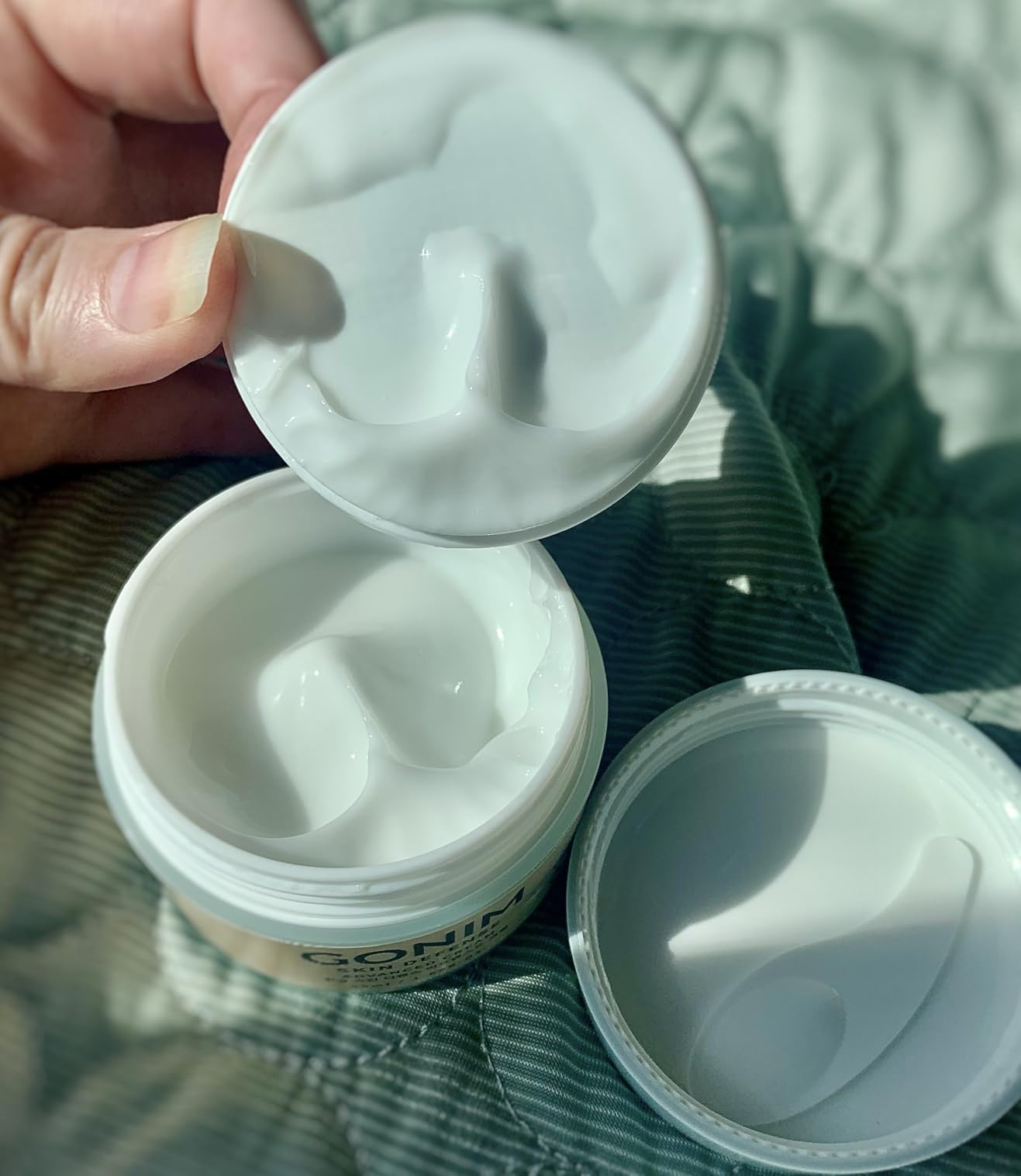 GONIM Face Moisturizer Korean Skin Care,Anti Aging Support with Collagen Activation,Skin Barrier Repair Face Cream,Daily Face Moisturizer for Dry,Sensitive Oily Skin,Shea Butter Hydration-3.38fl.oz