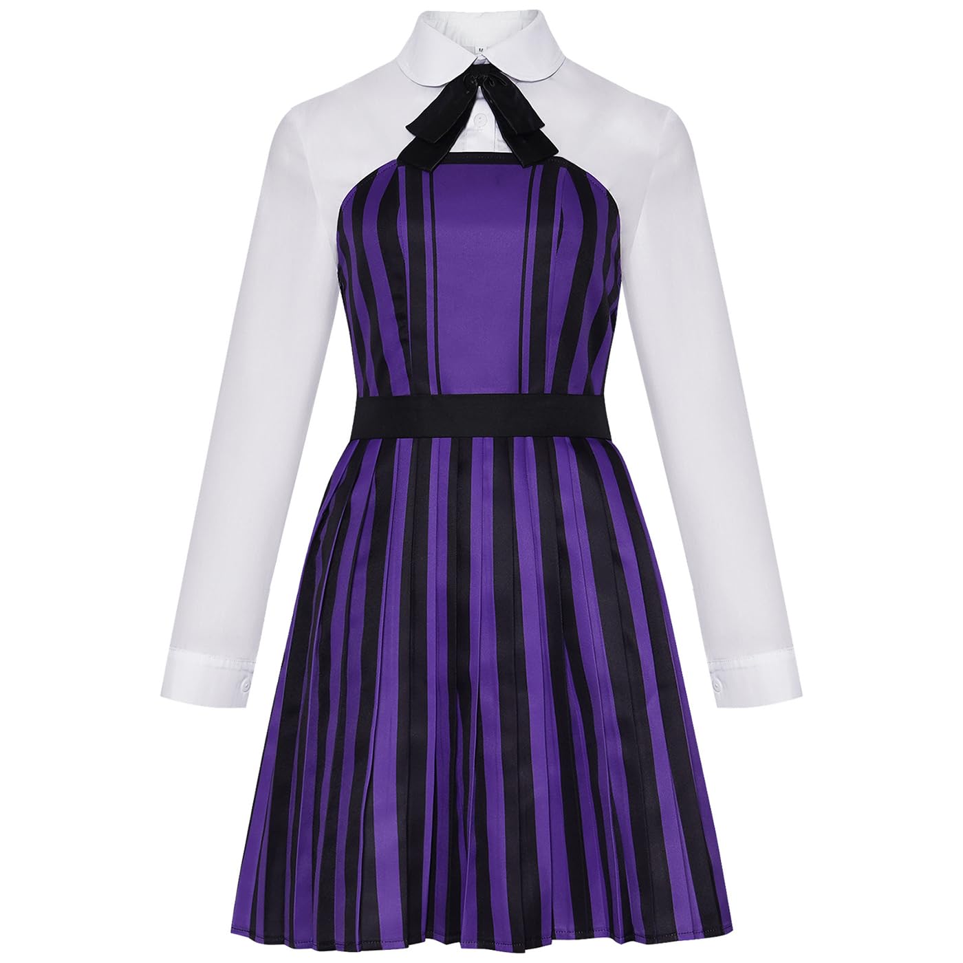 Damen Enid Sinclair Cosplay Kostüm Mittwoch 2 Verkleidung Enid Kostüm Gothic Nevermore Academy Schuluniform Lila Weihnachten Halloween Karneval Party Fancy Kleidung für Erwachsene