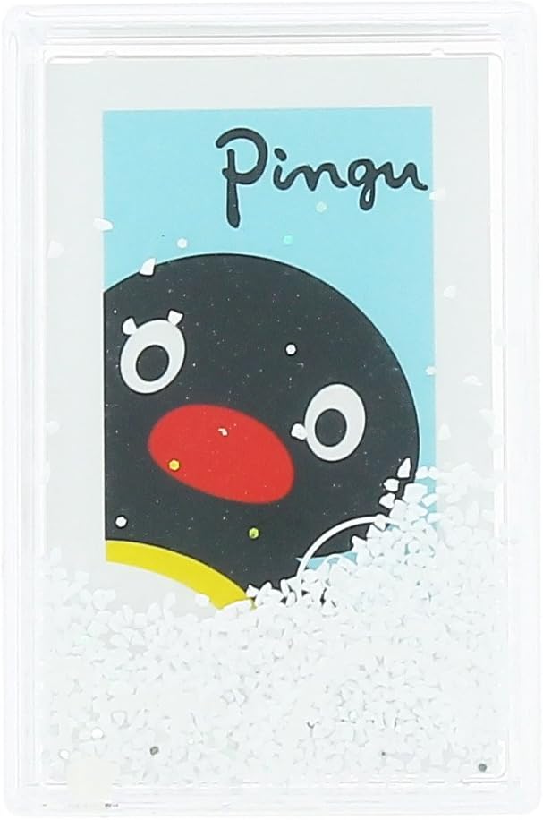 Pingu - Mini Glitter Frame | Glass | 9.2 x 6.1 x 2.3 cm