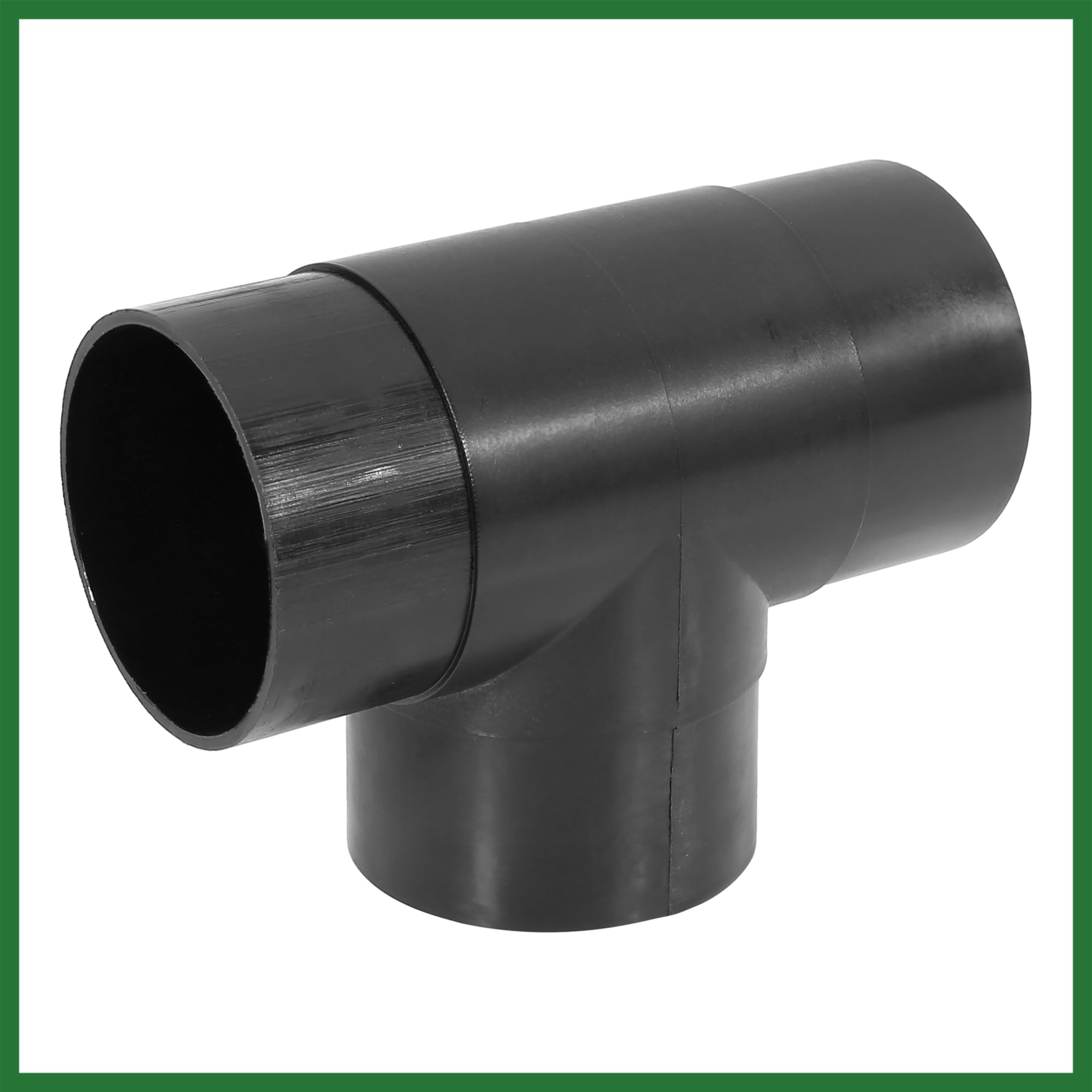 Motoforti 60mm Car 3 Way Air Ducting Elbow Pipe T Shape Outlet Connector Long-lasting, Black, 18 x 12 x 6.5 cm - Image 4