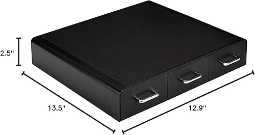 Miniatura 12 de Amazon Basics Cajón de almacenamiento de cápsulas de café para cápsulas K-Cup, capacidad de 36 cápsulas, color negro
