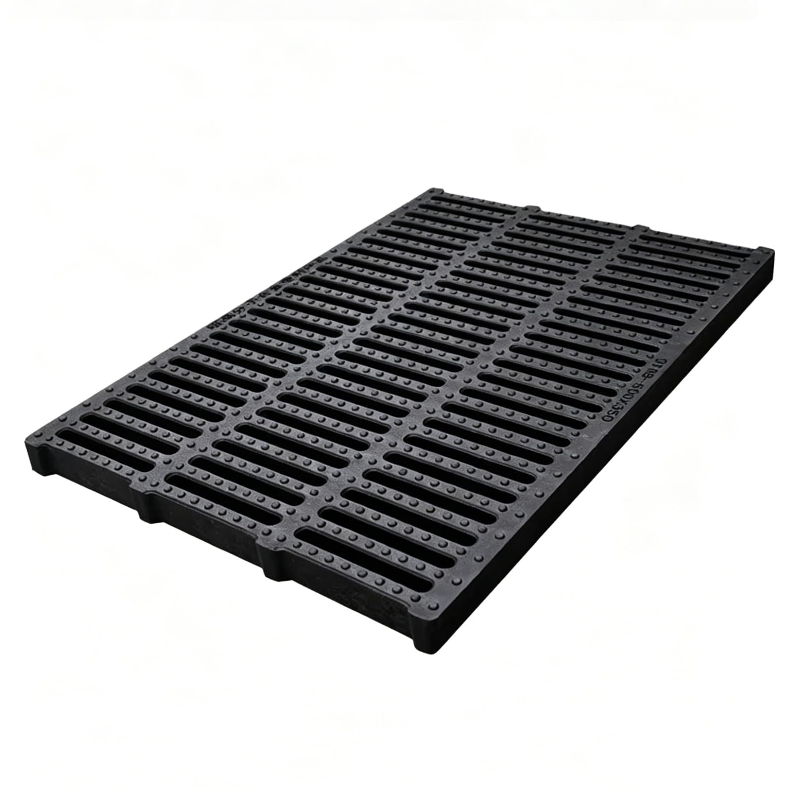 Rejilla Antideslizante para Canal de Desagüe | Superficie con Puntos de Agarre Seguro Incluso Mojada | Ideal para Bordes de Piscina, Duchas y Zonas de Paso