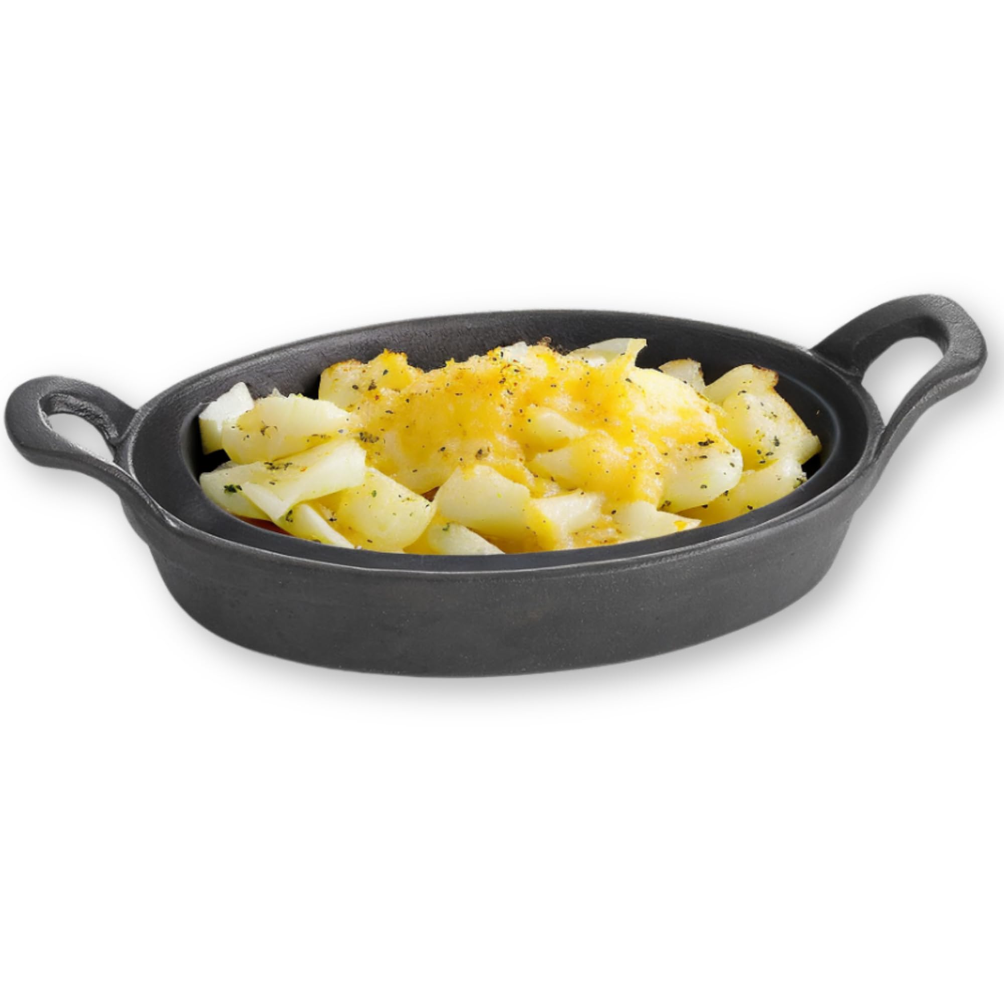 TableCraft Mini Oval Au Gratin Cookware, 24 oz, Black - au gratin pans | Mubboo